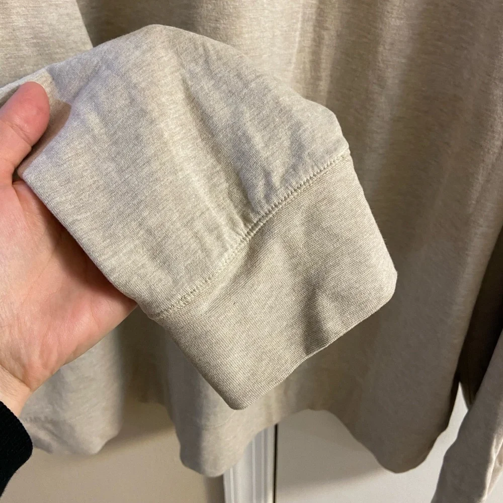 Polo Ralph Lauren Beige Quarter-Zip Pullover XXL